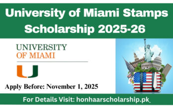 University of Miami Stamps Scholarship 2025-2026: A Fully Funded Opportunity for Exceptional Students